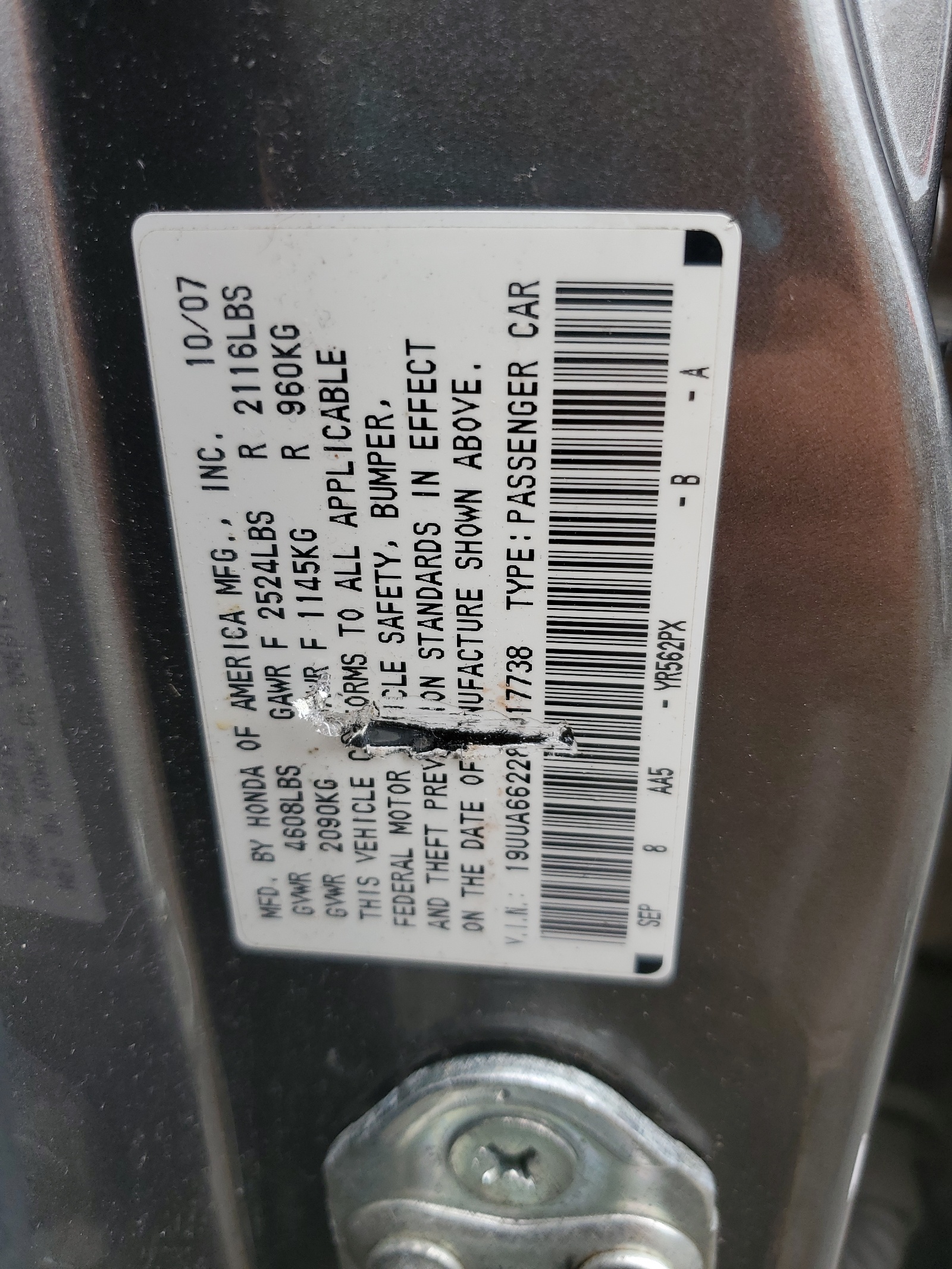 19UUA66228A017738 2008 Acura Tl