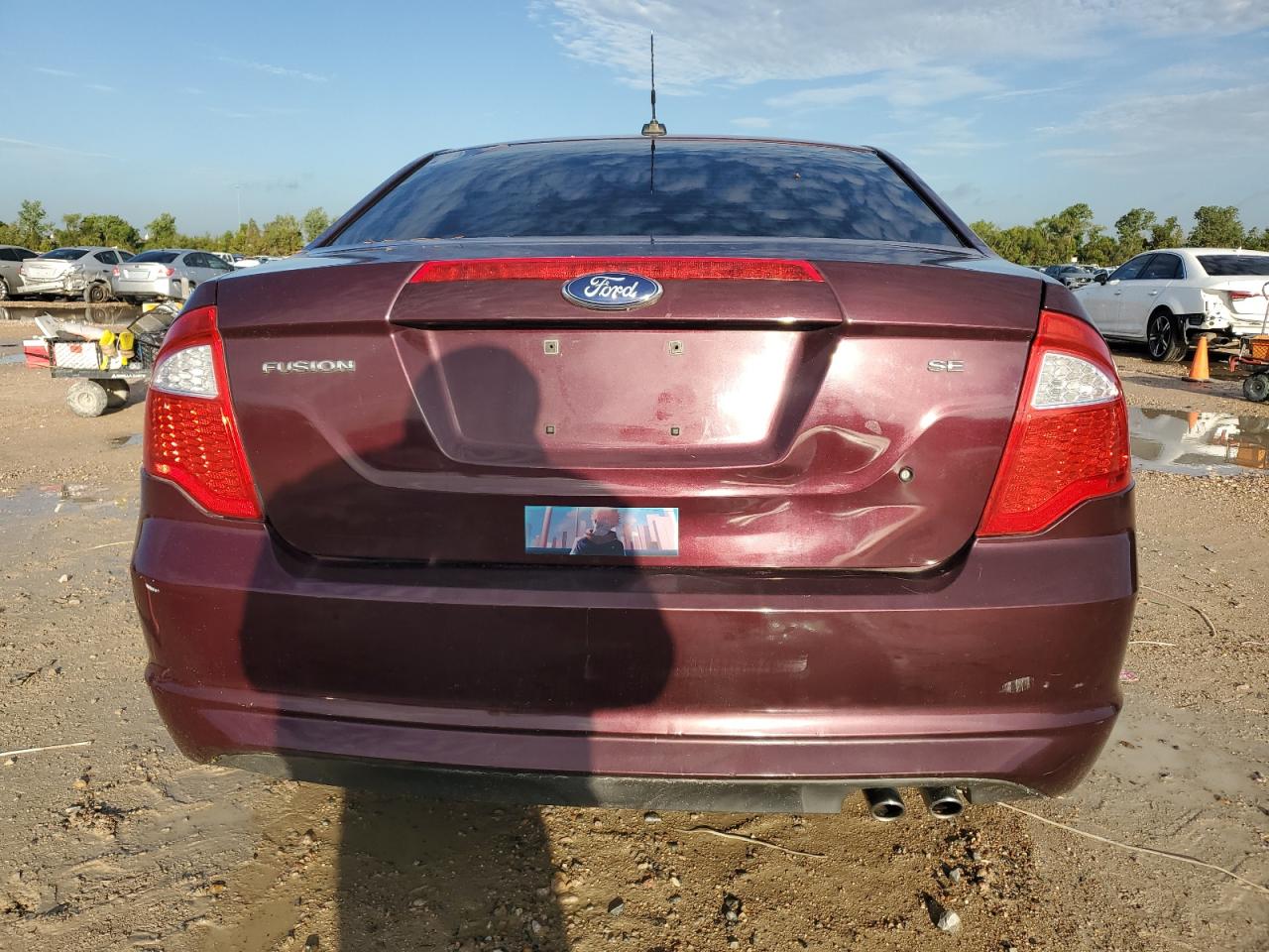 2012 Ford Fusion Se VIN: 3FAHP0HA0CR436529 Lot: 65185814