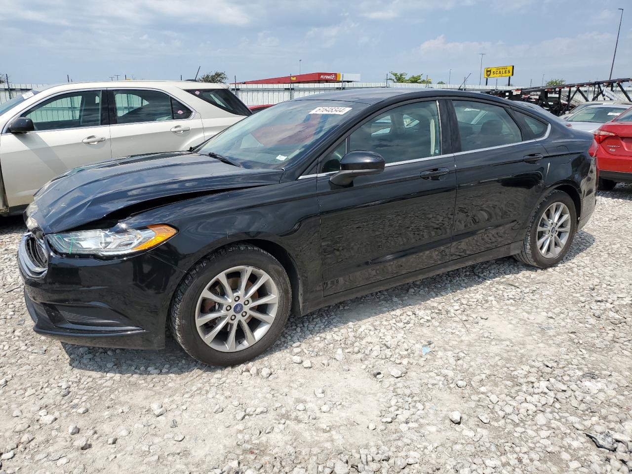 2017 Ford Fusion Se VIN: 3FA6P0H77HR203248 Lot: 61648344