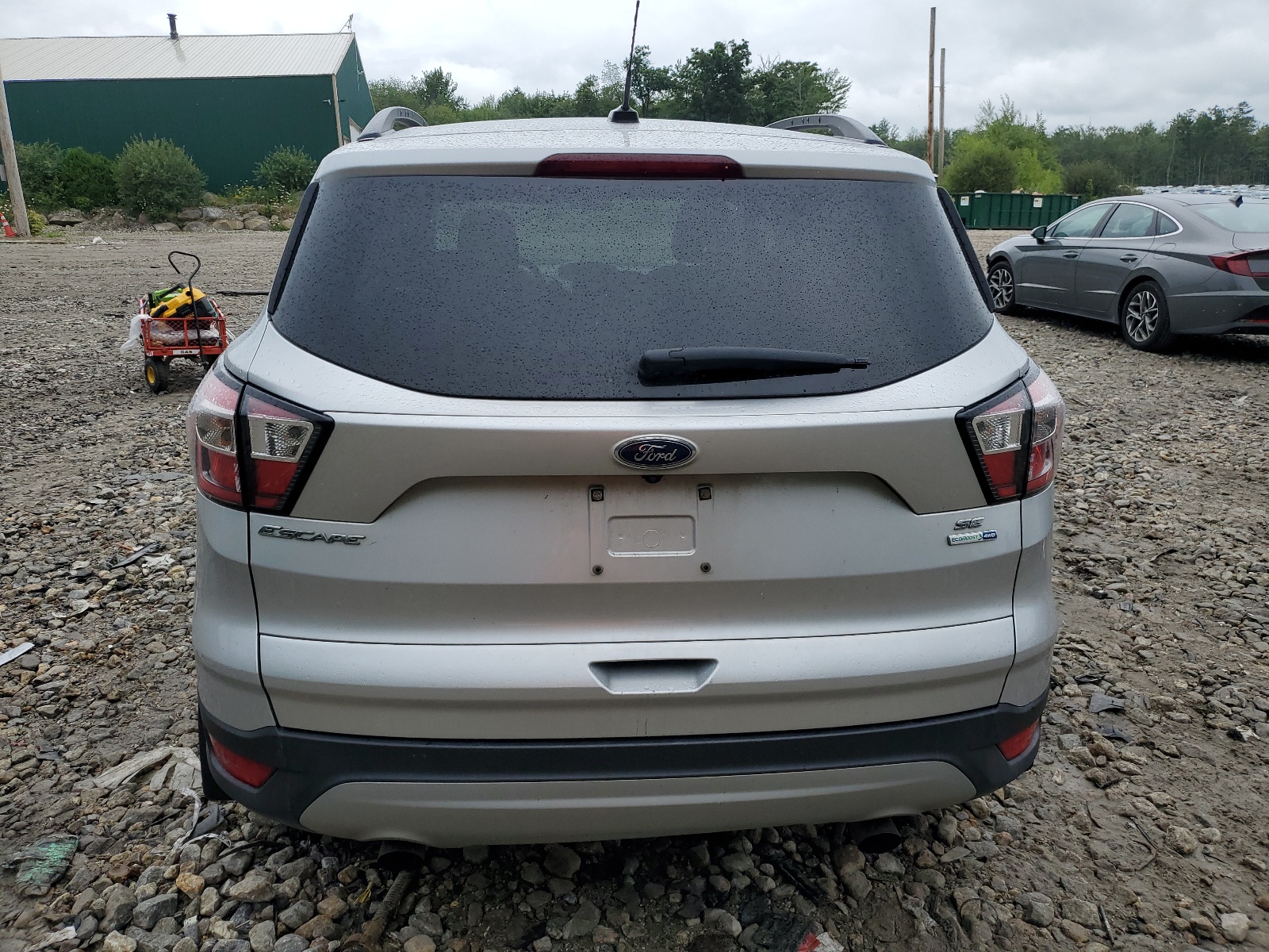 2018 Ford Escape Se vin: 1FMCU9GDXJUA06313