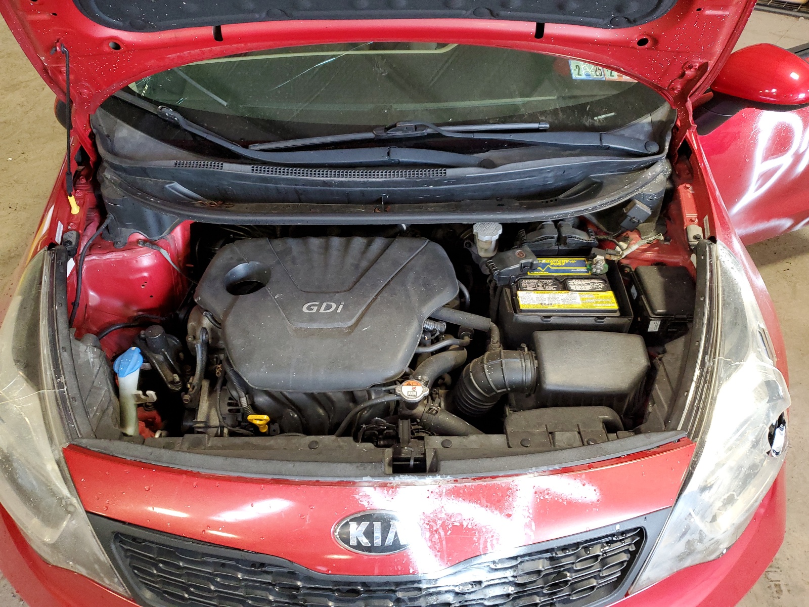 KNADM4A39E6361914 2014 Kia Rio Lx