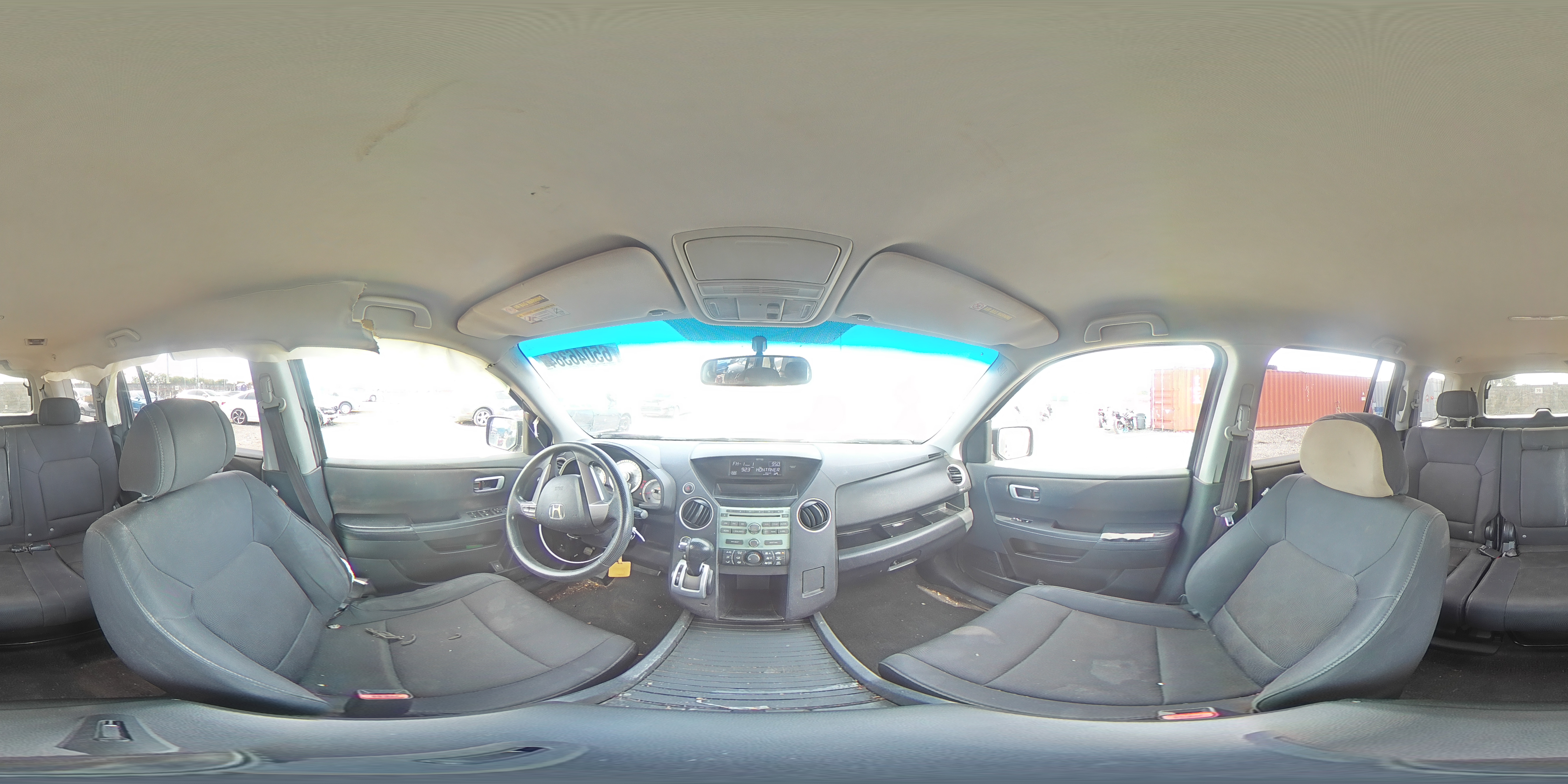 2010 Honda Pilot Lx VIN: 5FNYF4H26AB023848 Lot: 65046384