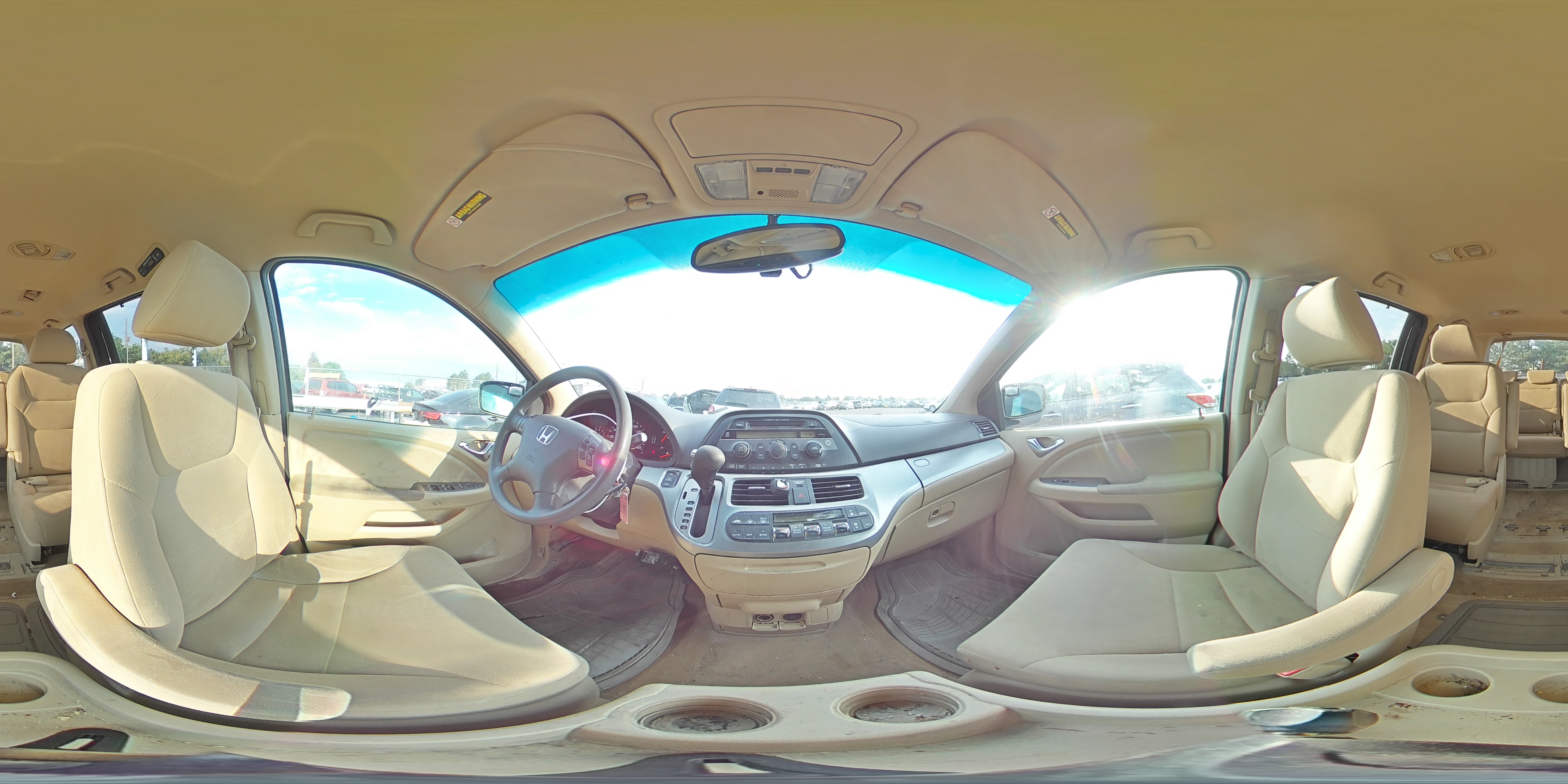 2010 Honda Odyssey Ex VIN: 5FNRL3H4XAB022372 Lot: 64906954