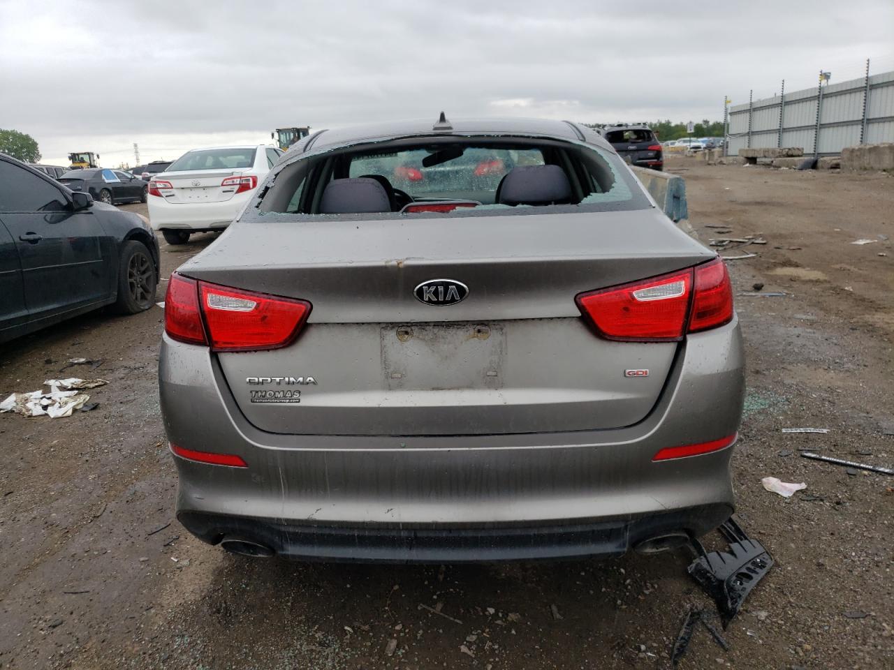 2015 Kia Optima Lx VIN: 5XXGM4A71FG435414 Lot: 64176714