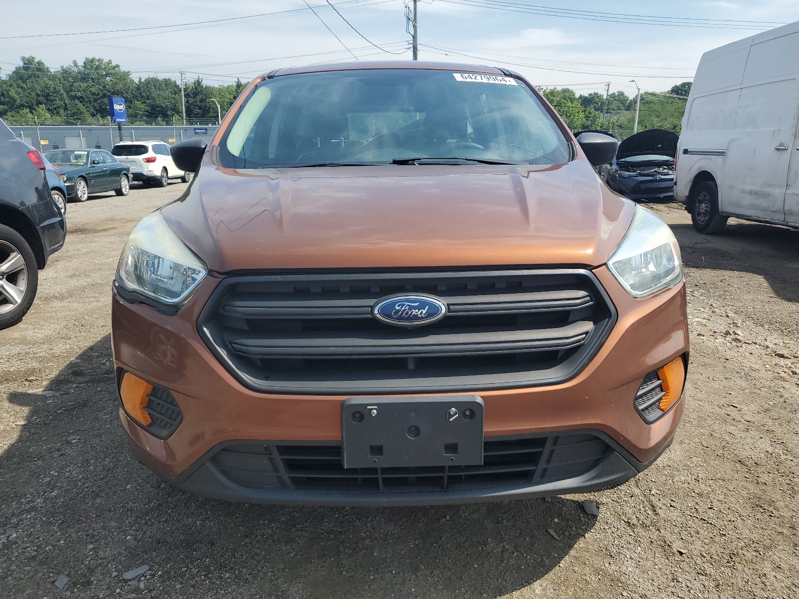 2017 Ford Escape S vin: 1FMCU0F7XHUA76749