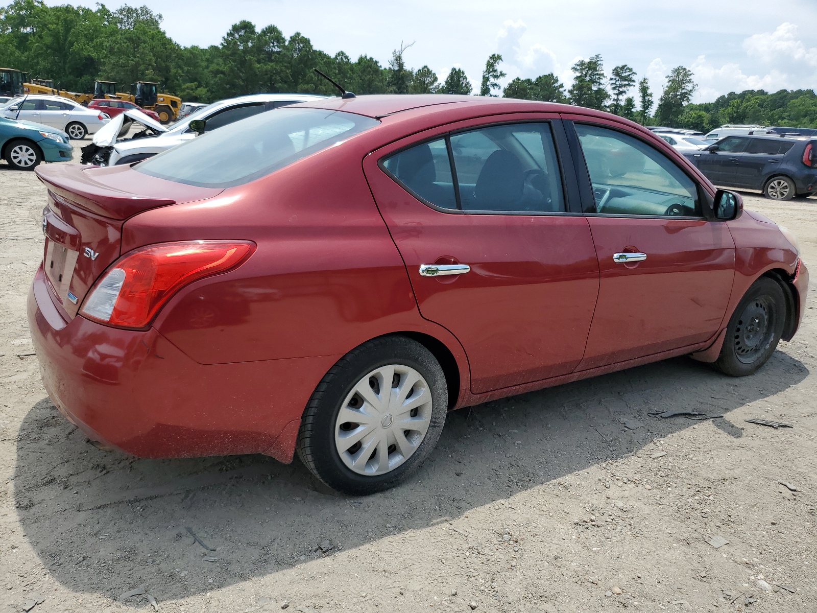 2014 Nissan Versa S vin: 3N1CN7AP2EK438377