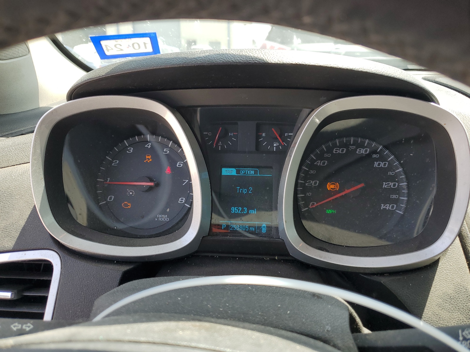 2GNALBEK7F6352310 2015 Chevrolet Equinox Lt