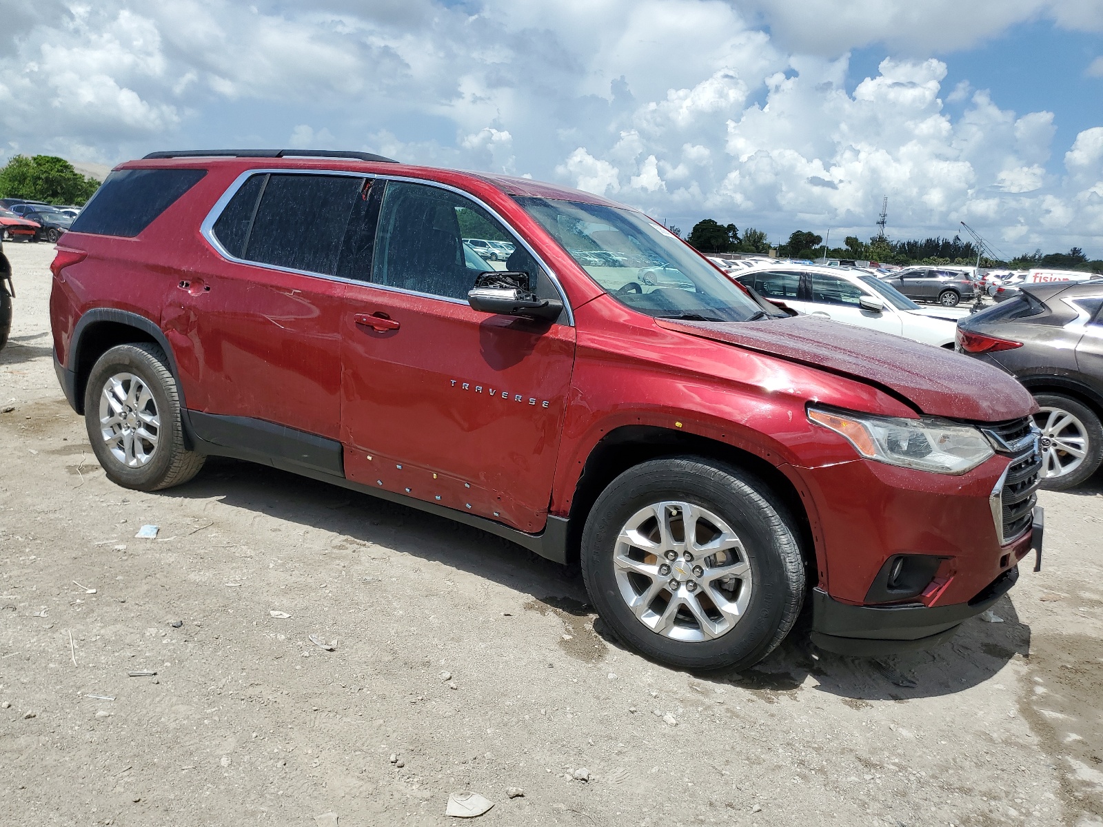 2019 Chevrolet Traverse Lt vin: 1GNERHKW6KJ147195