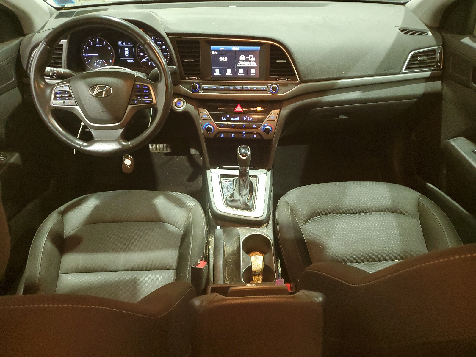 KMHD84LF0HU240781 2017 Hyundai Elantra Se