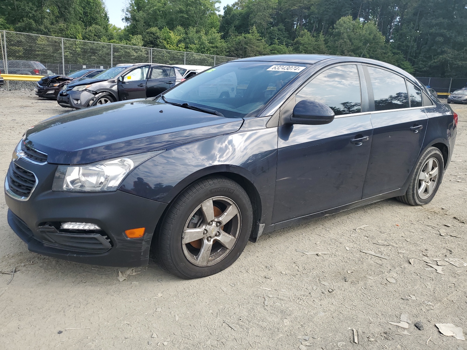 2015 Chevrolet Cruze Lt vin: 1G1PC5SB8F7246854