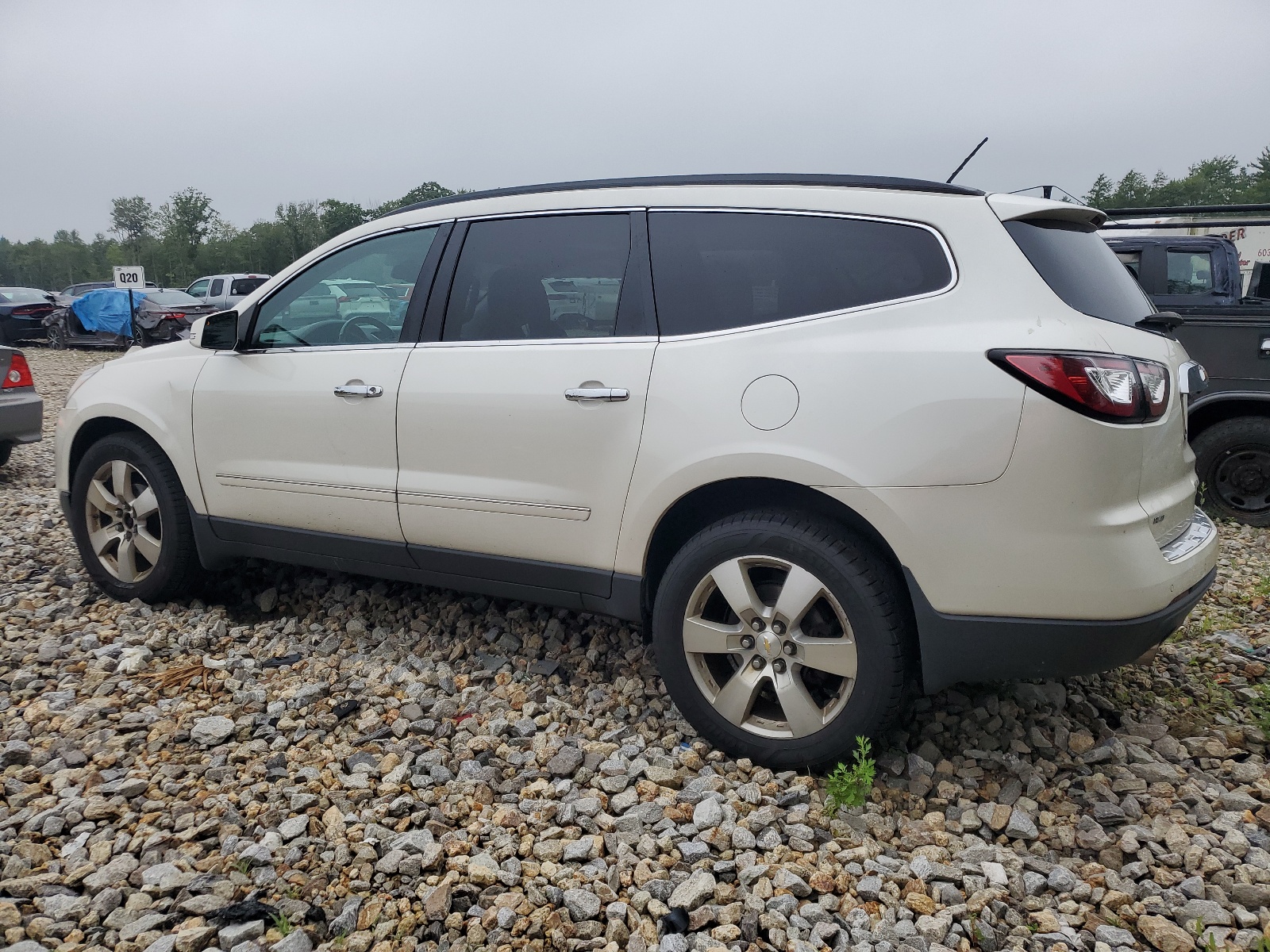 2014 Chevrolet Traverse Ltz vin: 1GNKVJKDXEJ189720