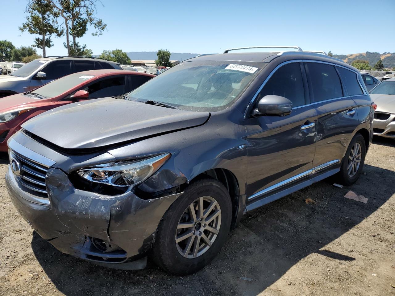 2014 Infiniti Qx60 VIN: 5N1AL0MN3EC520292 Lot: 64989474
