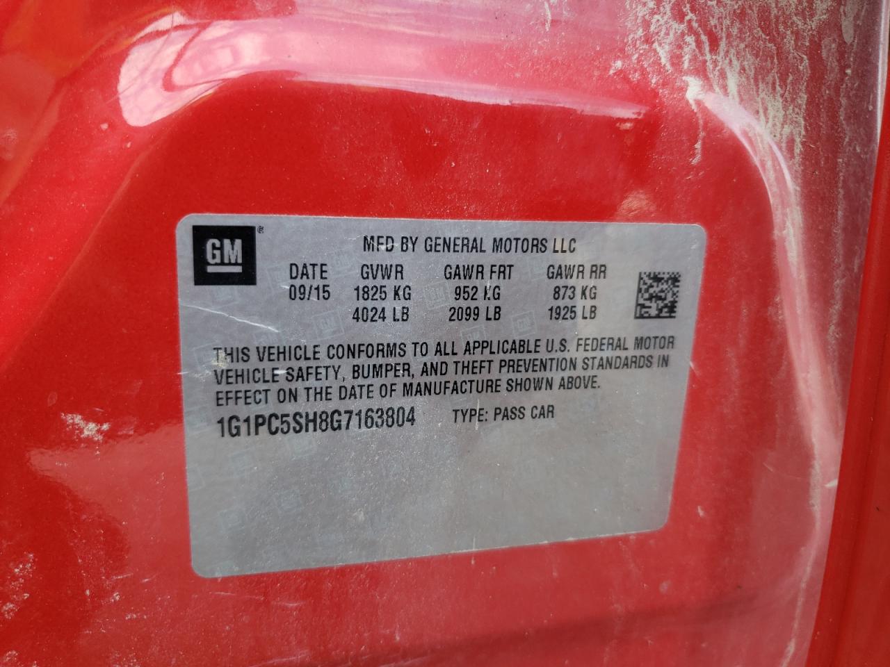 2016 Chevrolet Cruze - Image 15