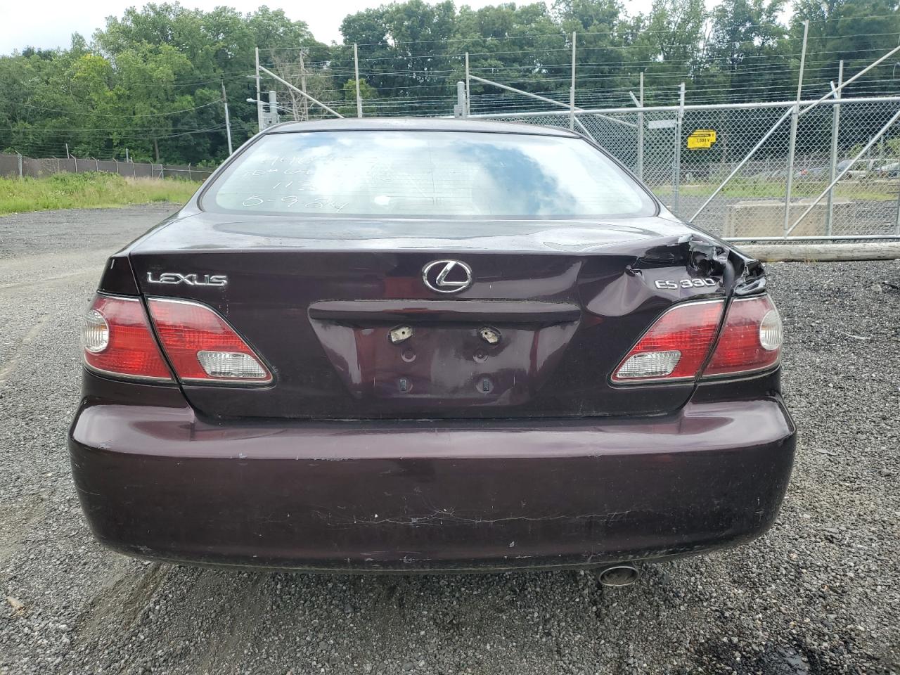 2004 Lexus Es 330 VIN: JTHBA30G845051547 Lot: 64768924