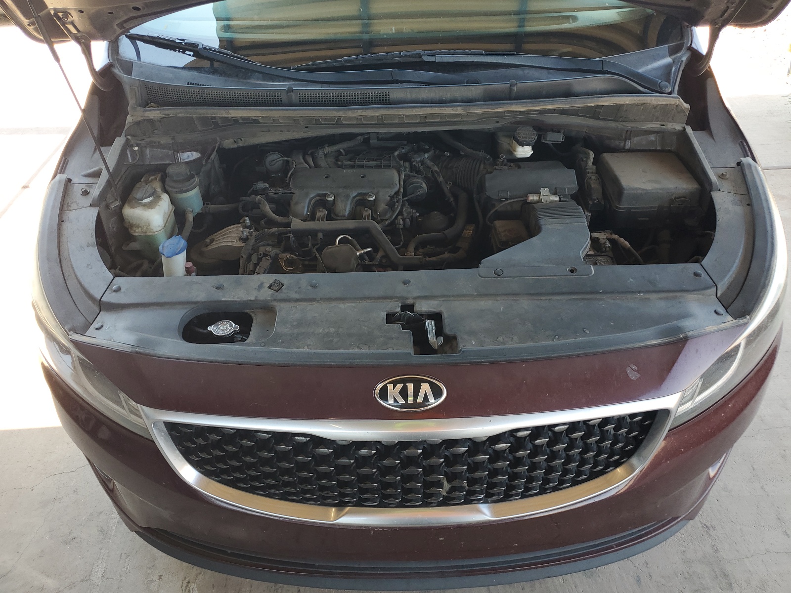 KNDMB5C12H6221475 2017 Kia Sedona Lx
