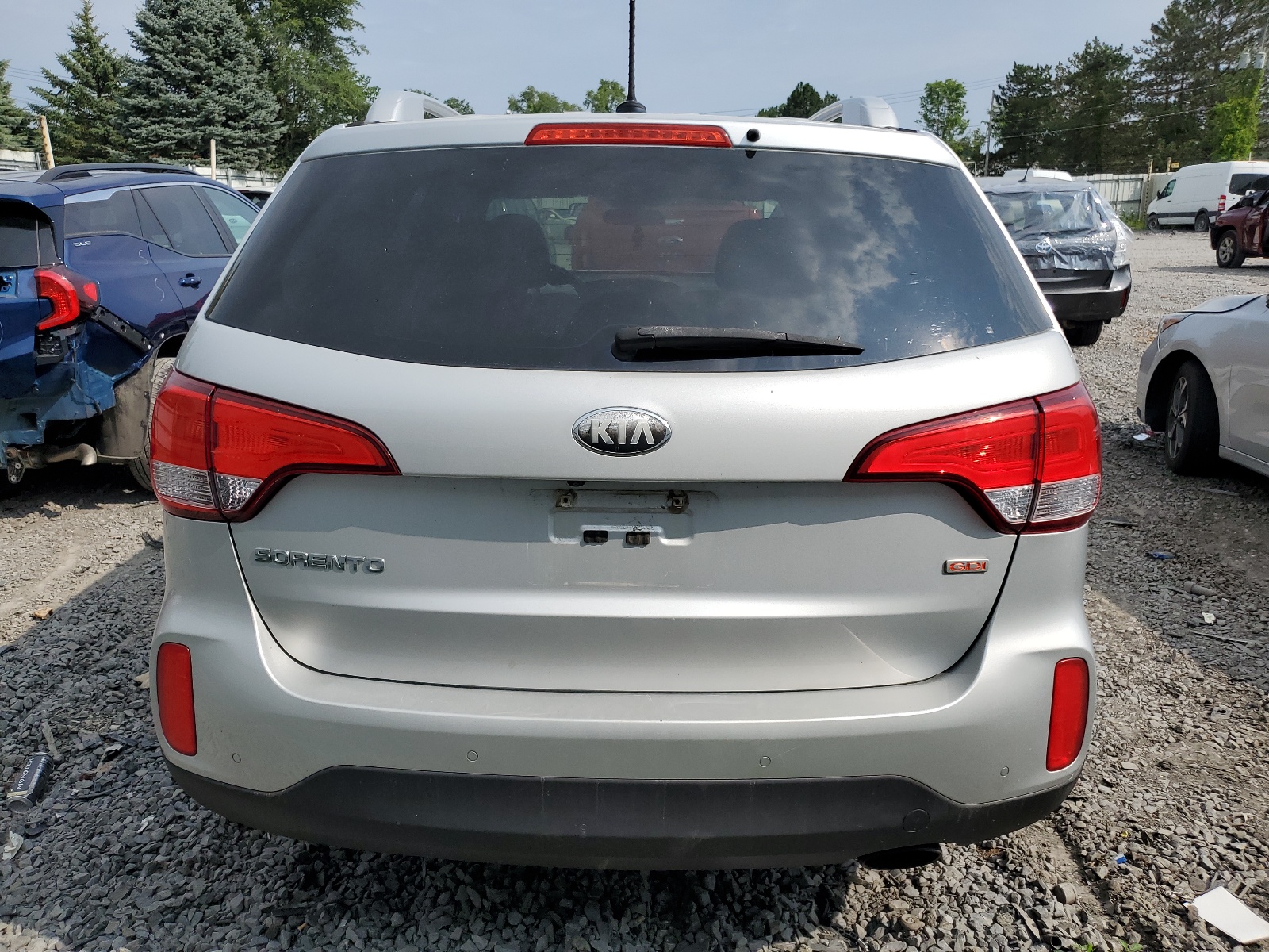 2014 Kia Sorento Lx vin: 5XYKT4A76EG470313