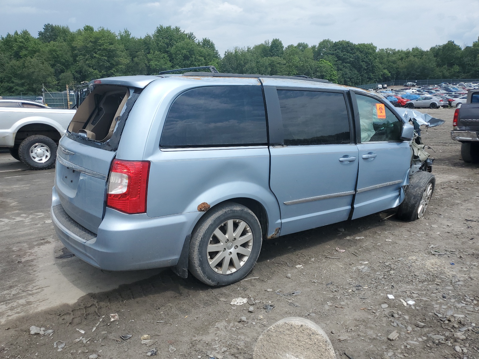 2013 Chrysler Town & Country Touring vin: 2C4RC1BG3DR573470