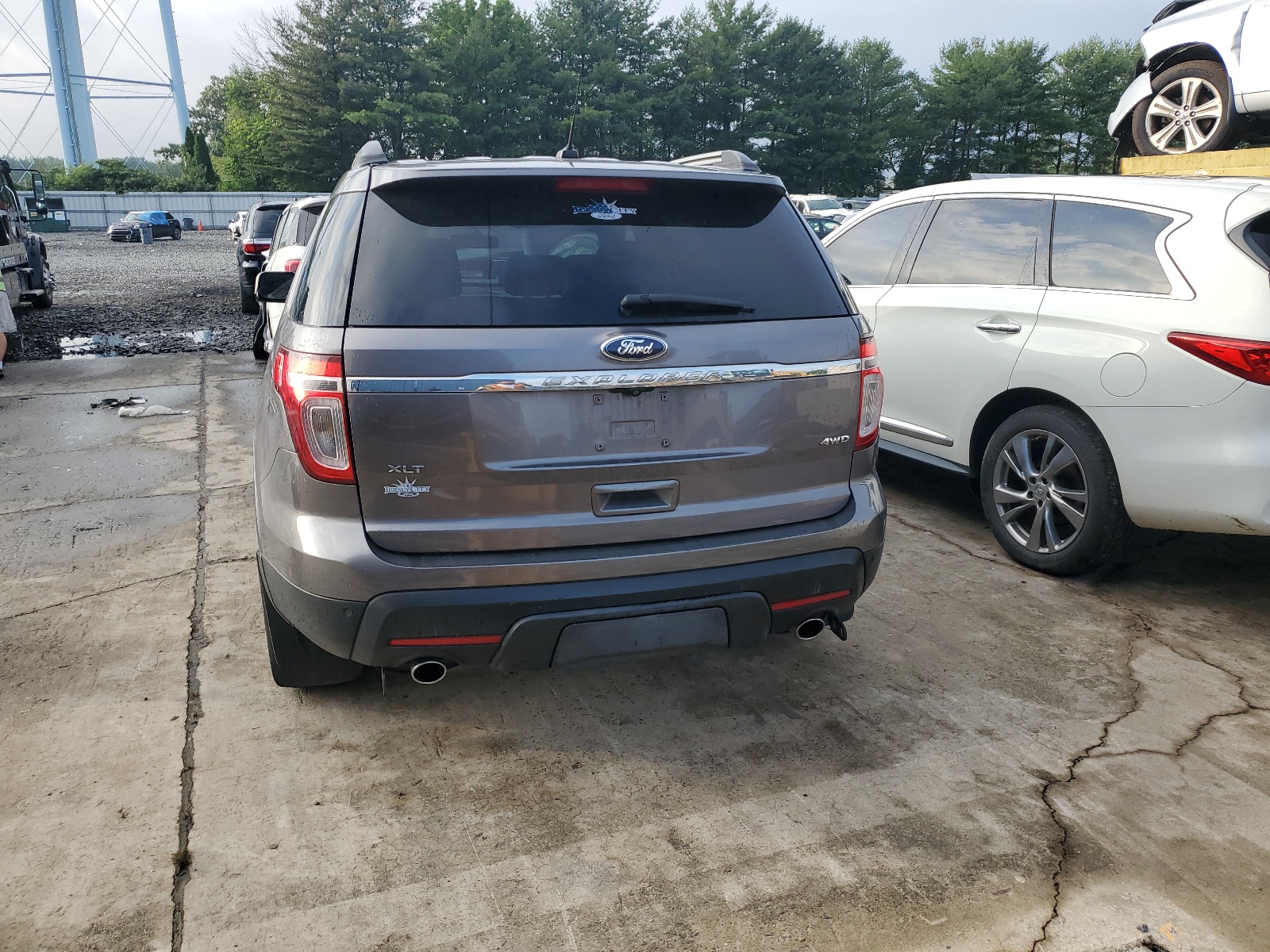 1FM5K8D86EGA95155 2014 Ford Explorer Xlt