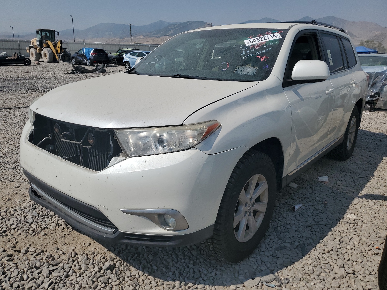 2013 Toyota Highlander Base vin: 5TDBK3EH4DS219341