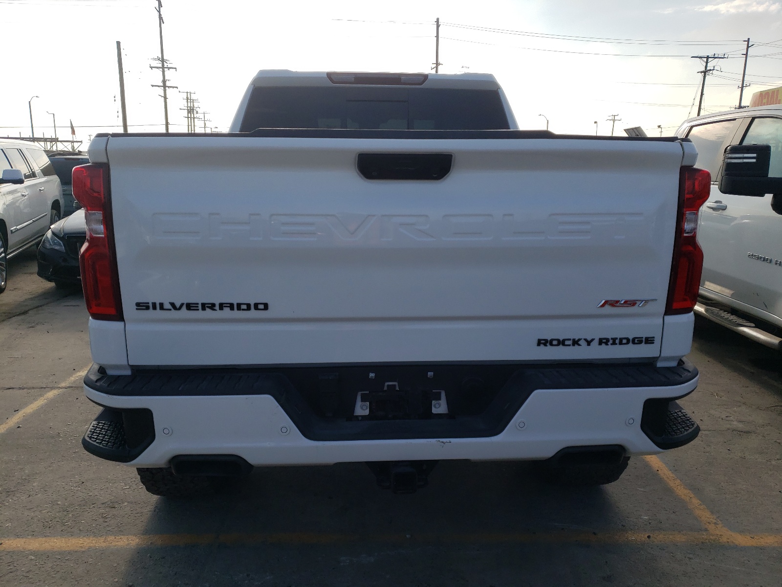 2023 Chevrolet Silverado K1500 Rst vin: 1GCUDEED7PZ266023