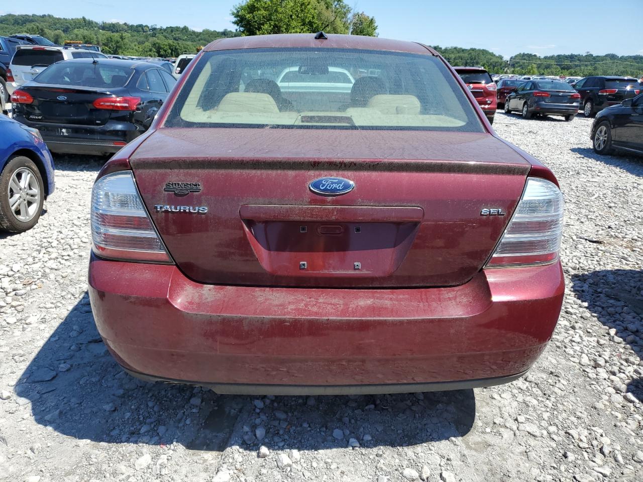 2008 Ford Taurus Sel VIN: 1FAHP24W78G136191 Lot: 62174834