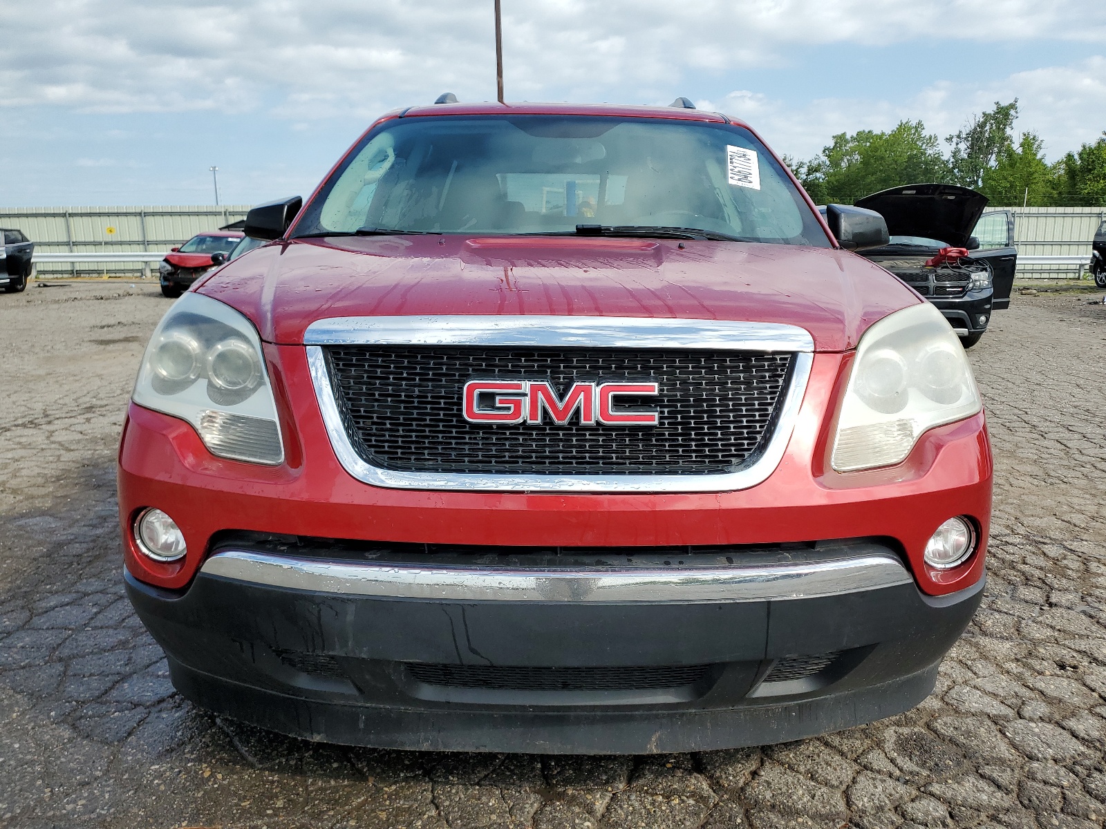 2012 GMC Acadia Sle vin: 1GKKRNED9CJ160842