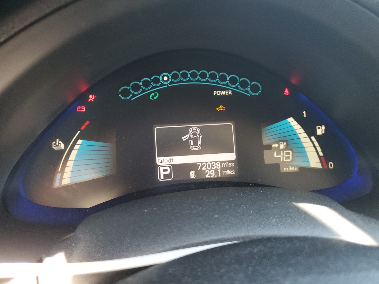 2014 Nissan Leaf S vin: 1N4AZ0CP4EC338760