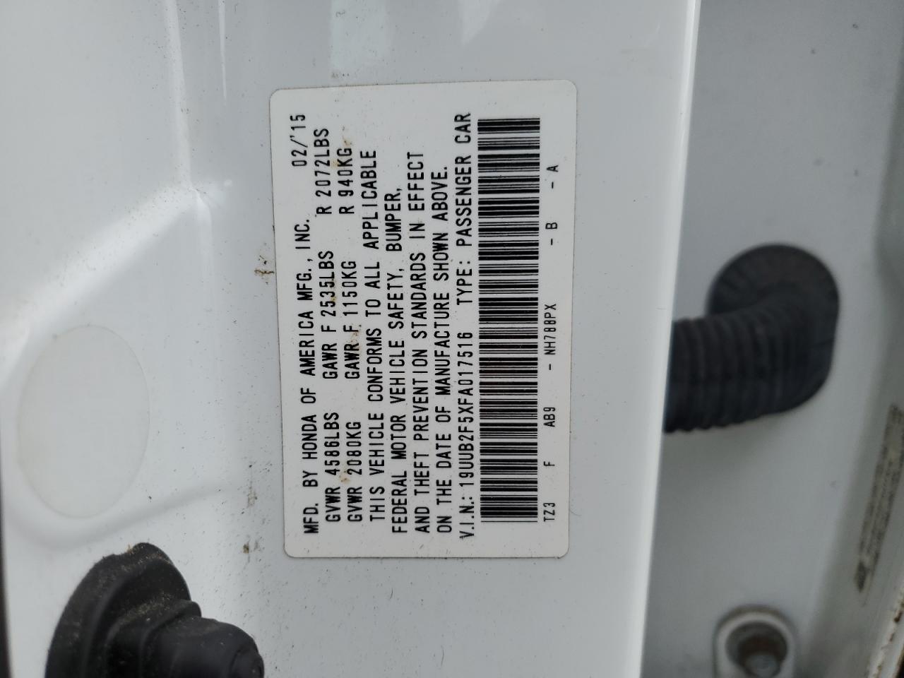 2015 Acura Tlx Tech VIN: 19UUB2F5XFA017516 Lot: 63029034