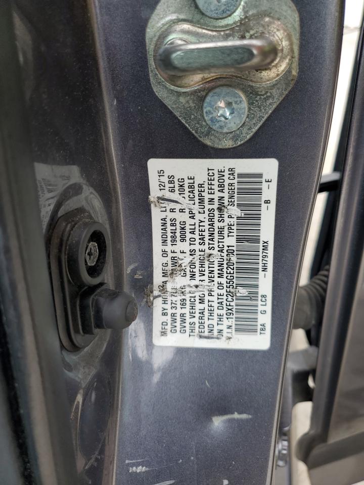 19XFC2F55GE205301 2016 Honda Civic Lx