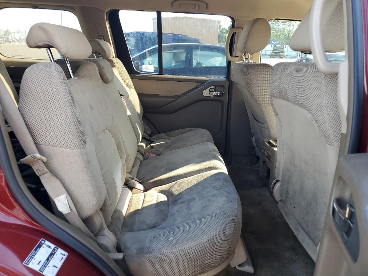 2005 Nissan Pathfinder Le VIN: 5N1AR18W25C712102 Lot: 63191554