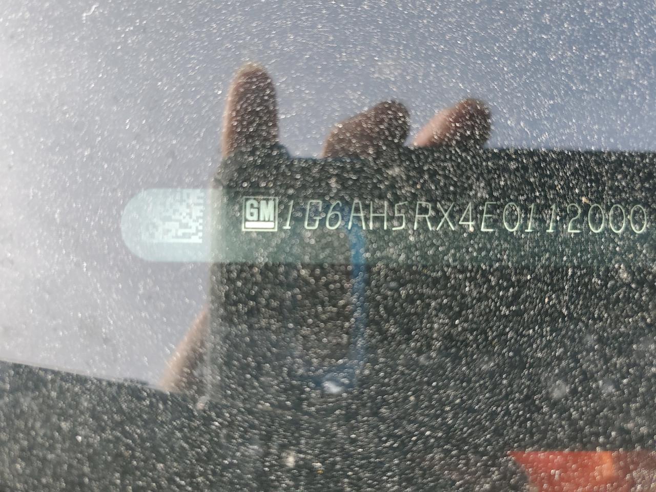 2014 Cadillac Ats Luxury VIN: 1G6AH5RX4E0112000 Lot: 62228624