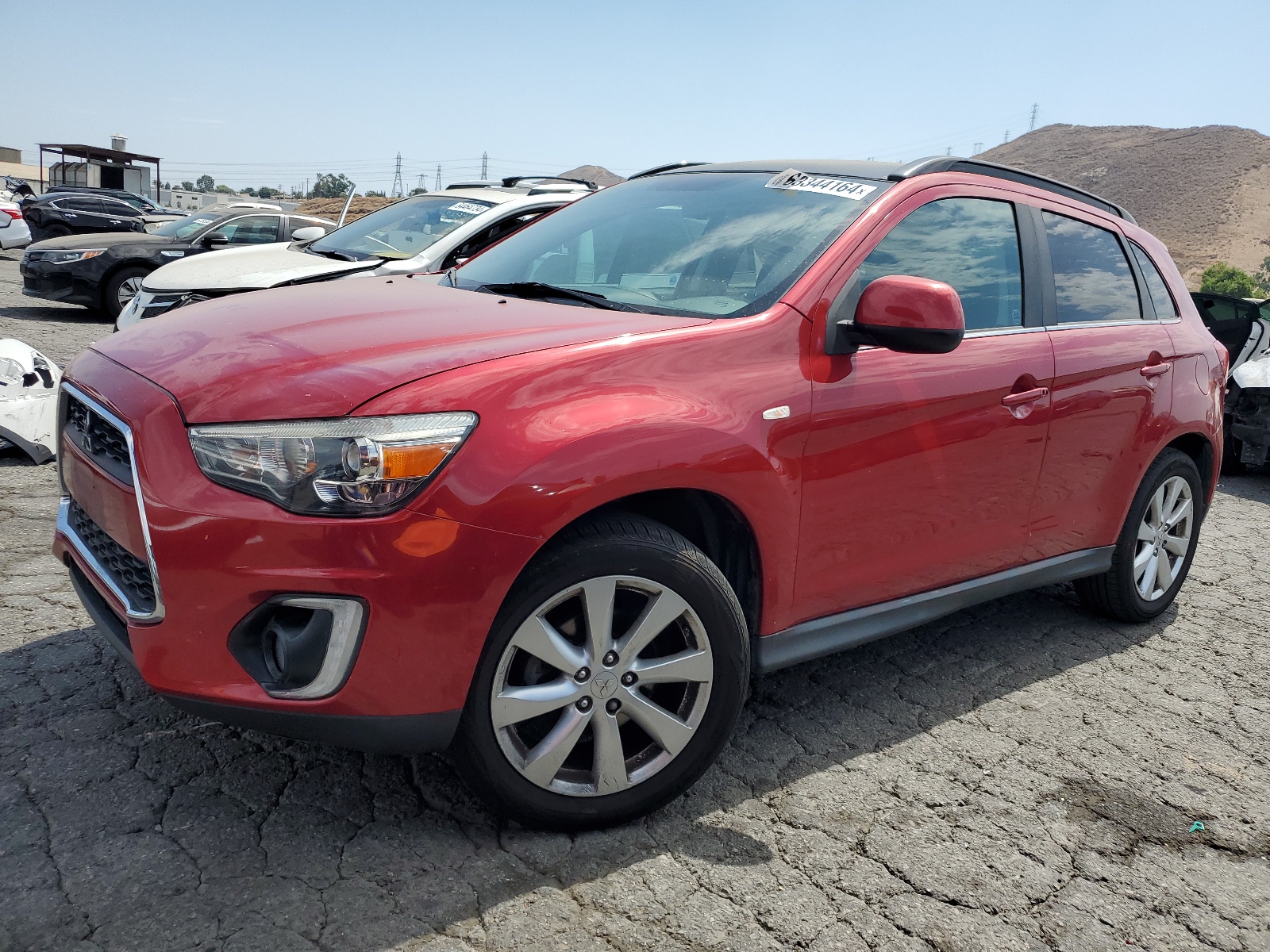 2015 Mitsubishi Outlander Sport Se vin: 4A4AP4AU5FE046226