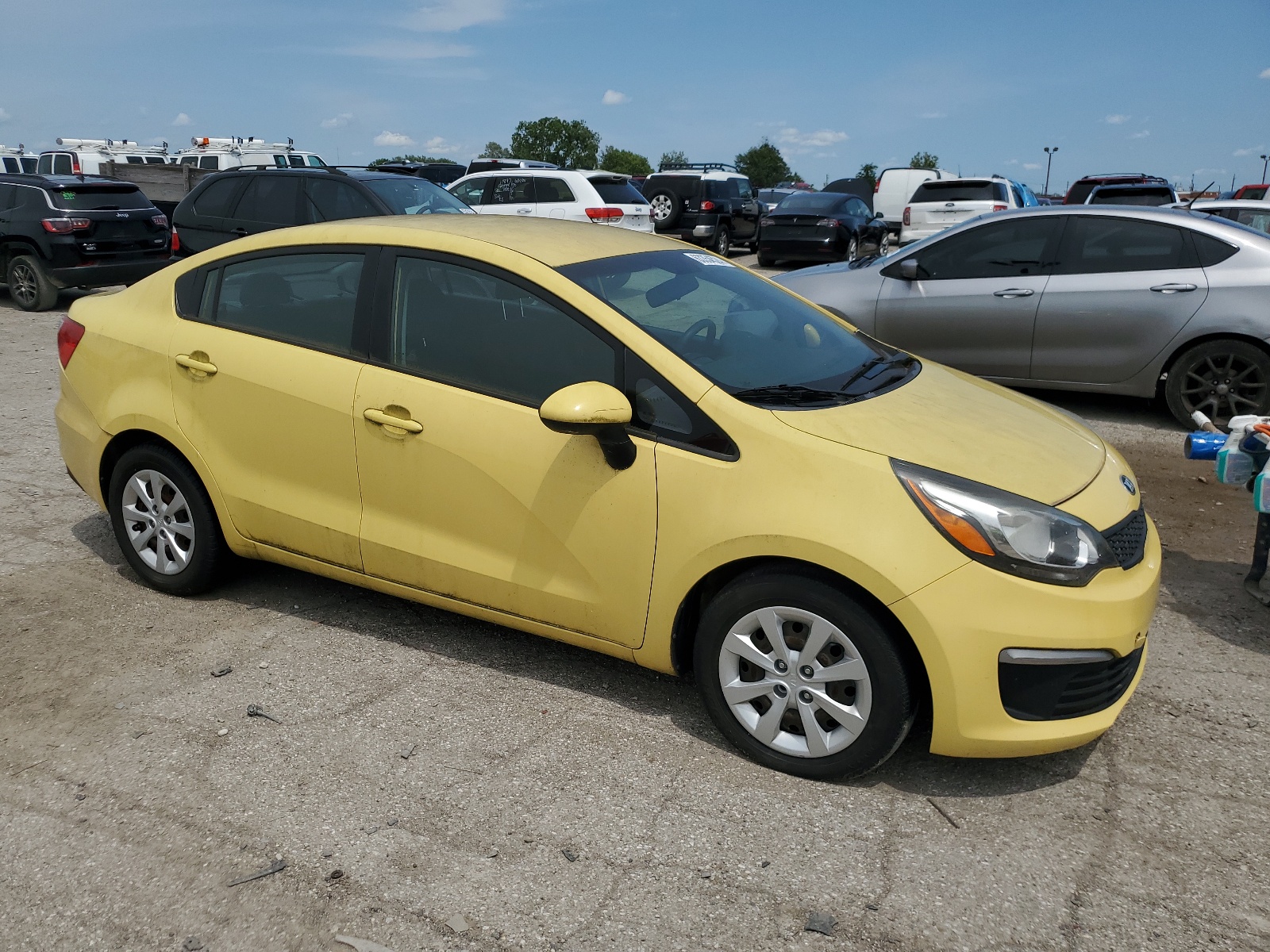 2016 Kia Rio Lx vin: KNADM4A31G6572186