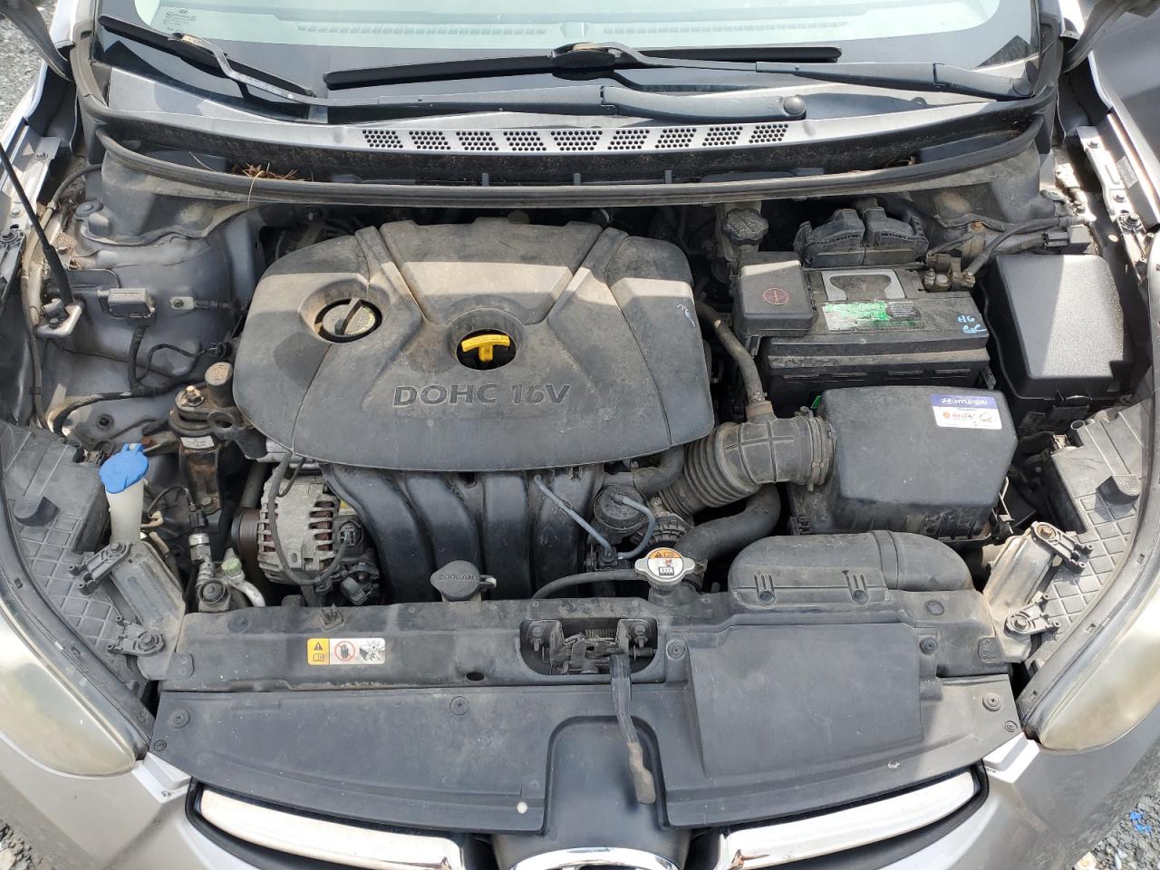 2012 Hyundai Elantra Gls VIN: KMHDH4AE9CU319823 Lot: 63872374