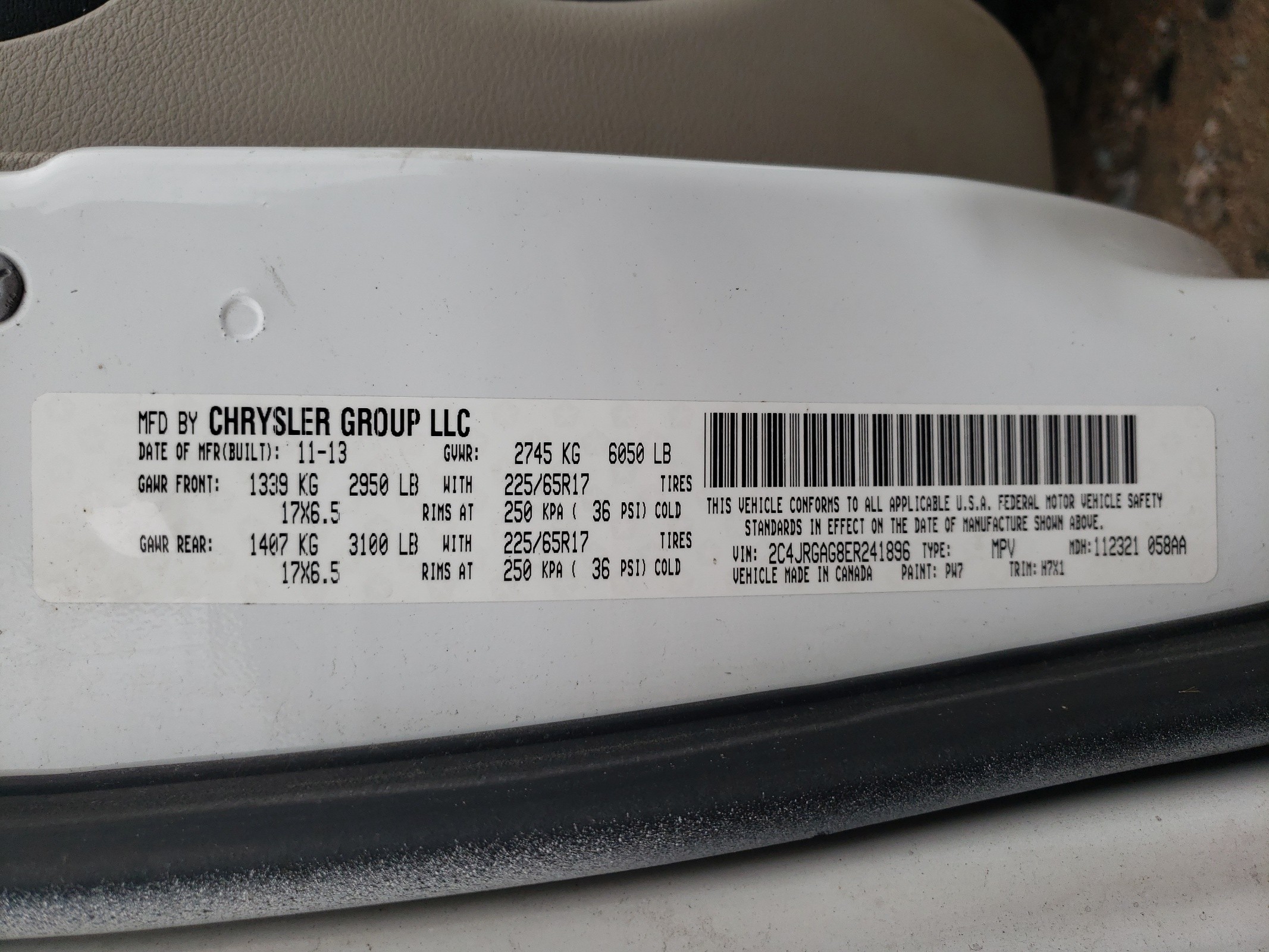 2C4JRGAG8ER241896 2014 Ram Tradesman