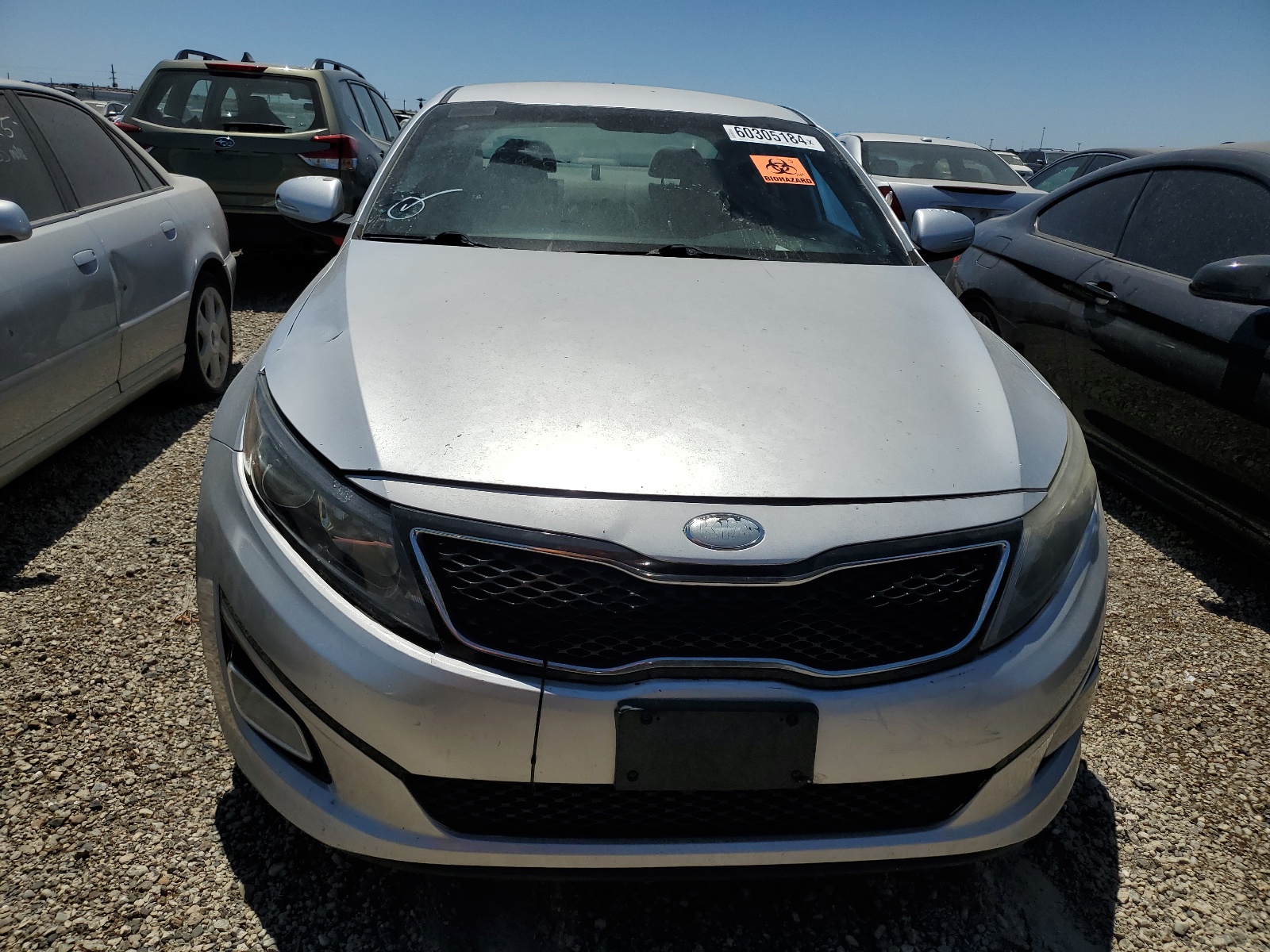 2014 Kia Optima Lx vin: 5XXGM4A75EG260194