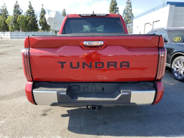  TOYOTA TUNDRA 2022 Czerwony