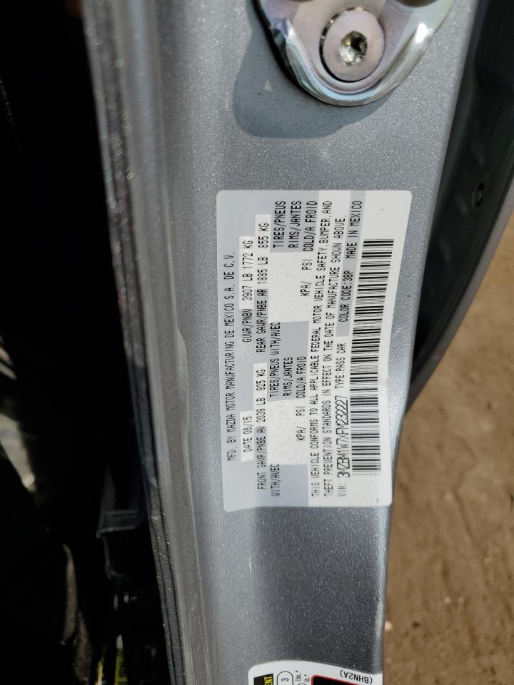 2015 Mazda 3 Grand Touring VIN: 3MZBM1W7XFM232227 Lot: 64269174