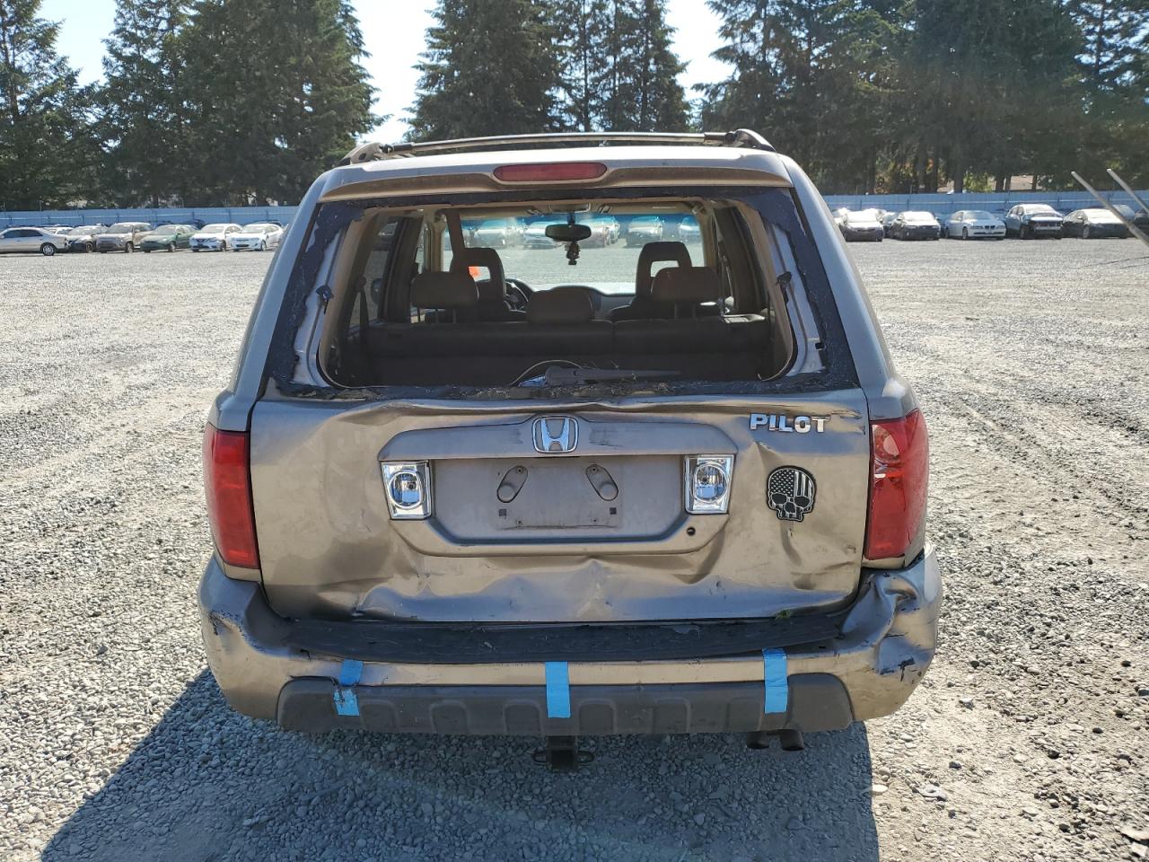 2003 Honda Pilot Exl VIN: 2HKYF18573H612467 Lot: 61343394