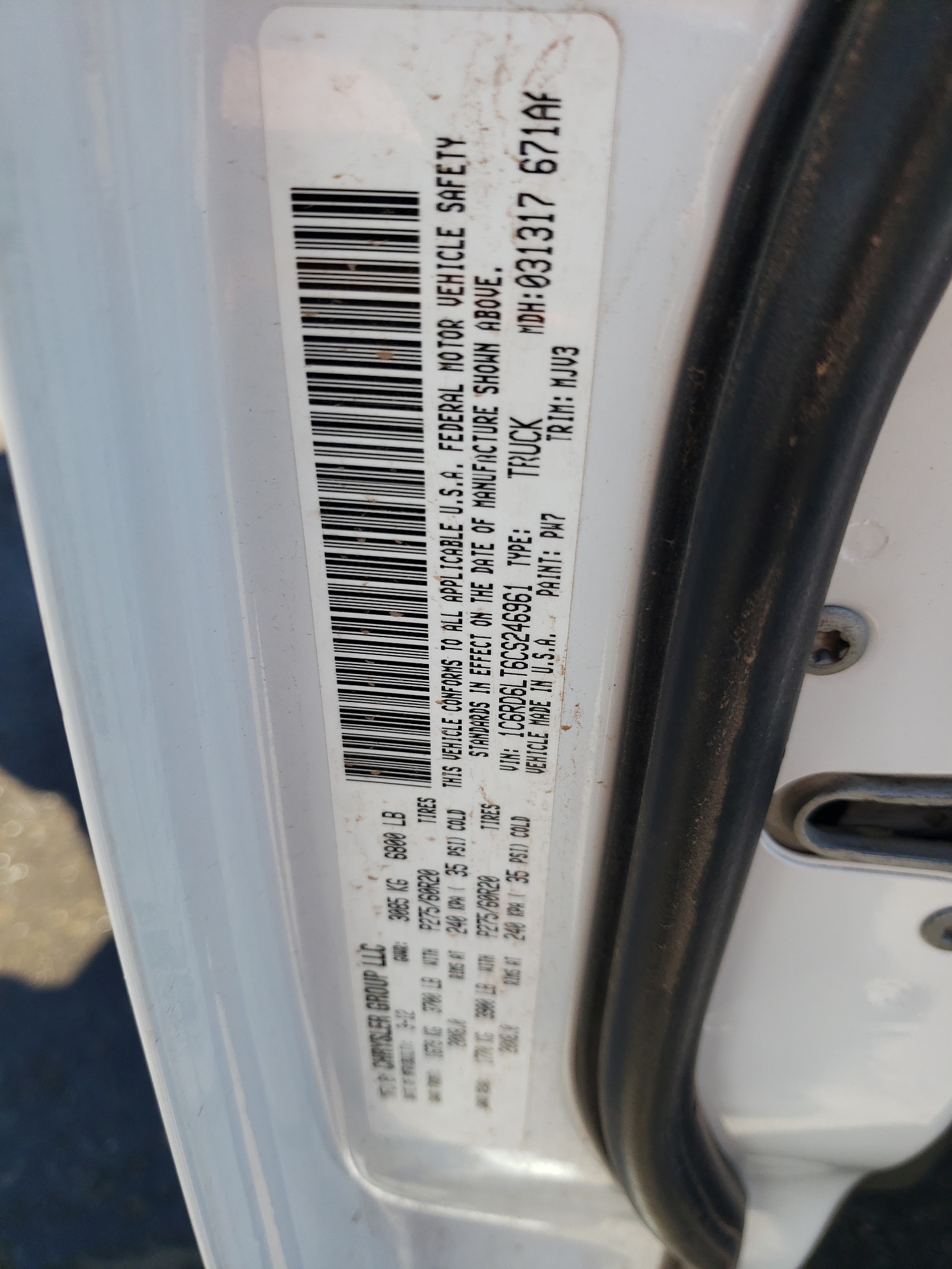 1C6RD6LT6CS246961 2012 Dodge Ram 1500 Slt