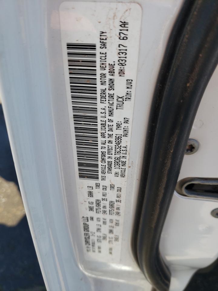 2012 Dodge Ram 1500 Slt VIN: 1C6RD6LT6CS246961 Lot: 61110724