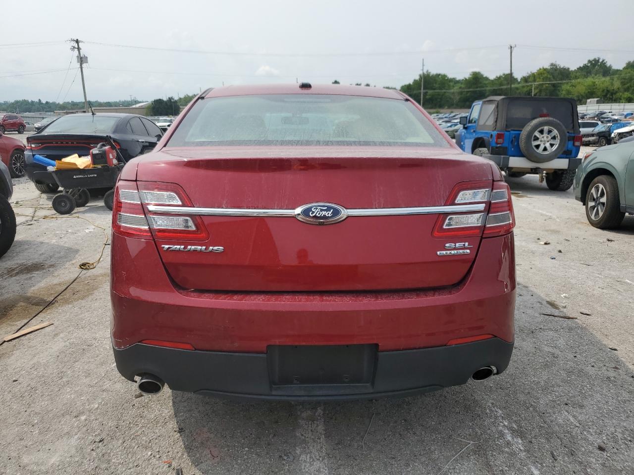 2016 Ford Taurus Sel VIN: 1FAHP2E86GG100586 Lot: 64409684