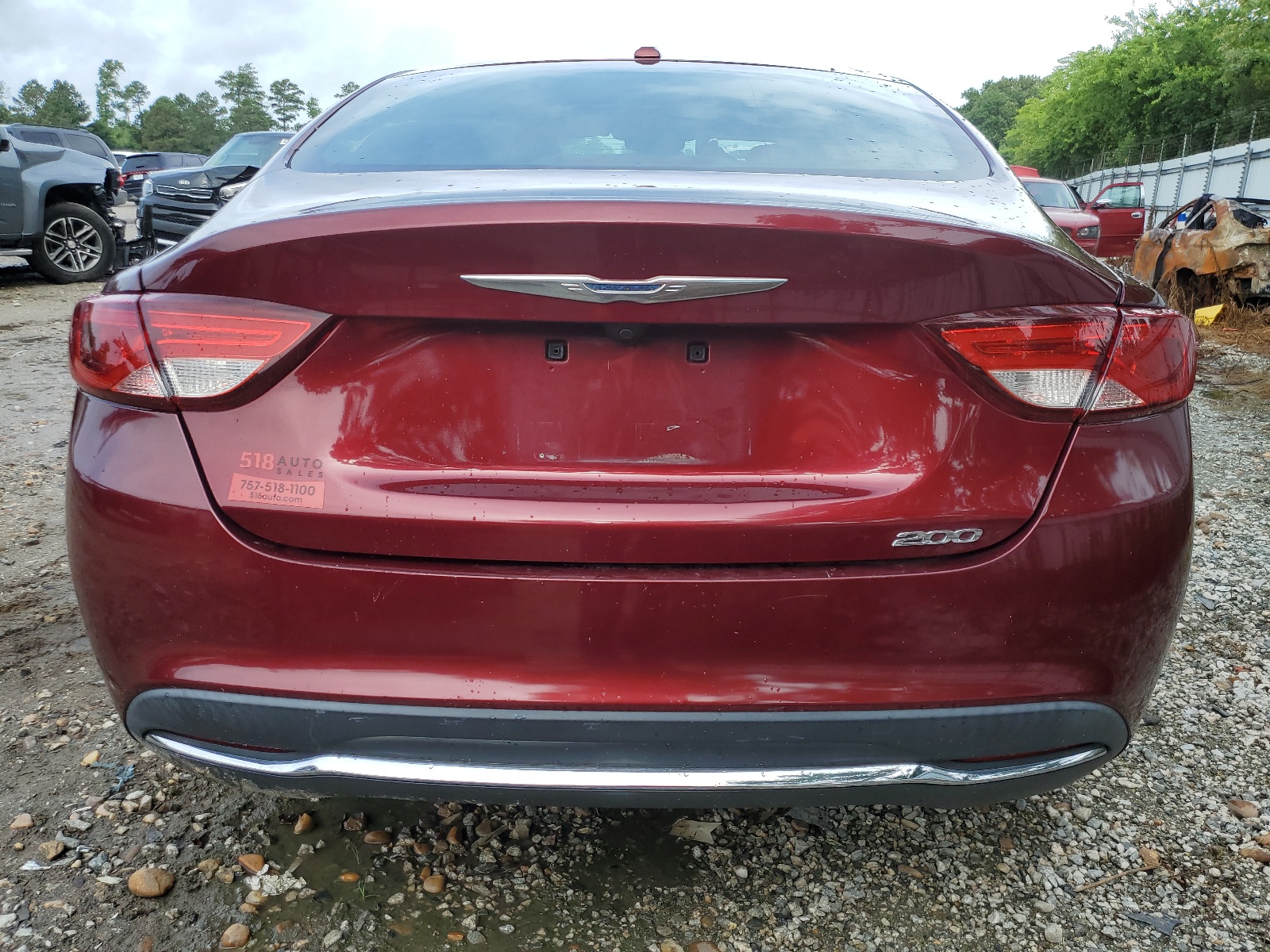 1C3CCCAB7FN704363 2015 Chrysler 200 Limited