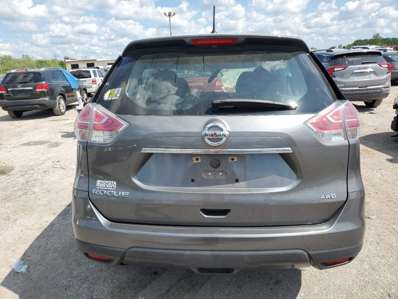 2016 Nissan Rogue S VIN: 5N1AT2MV4GC822253 Lot: 63554544