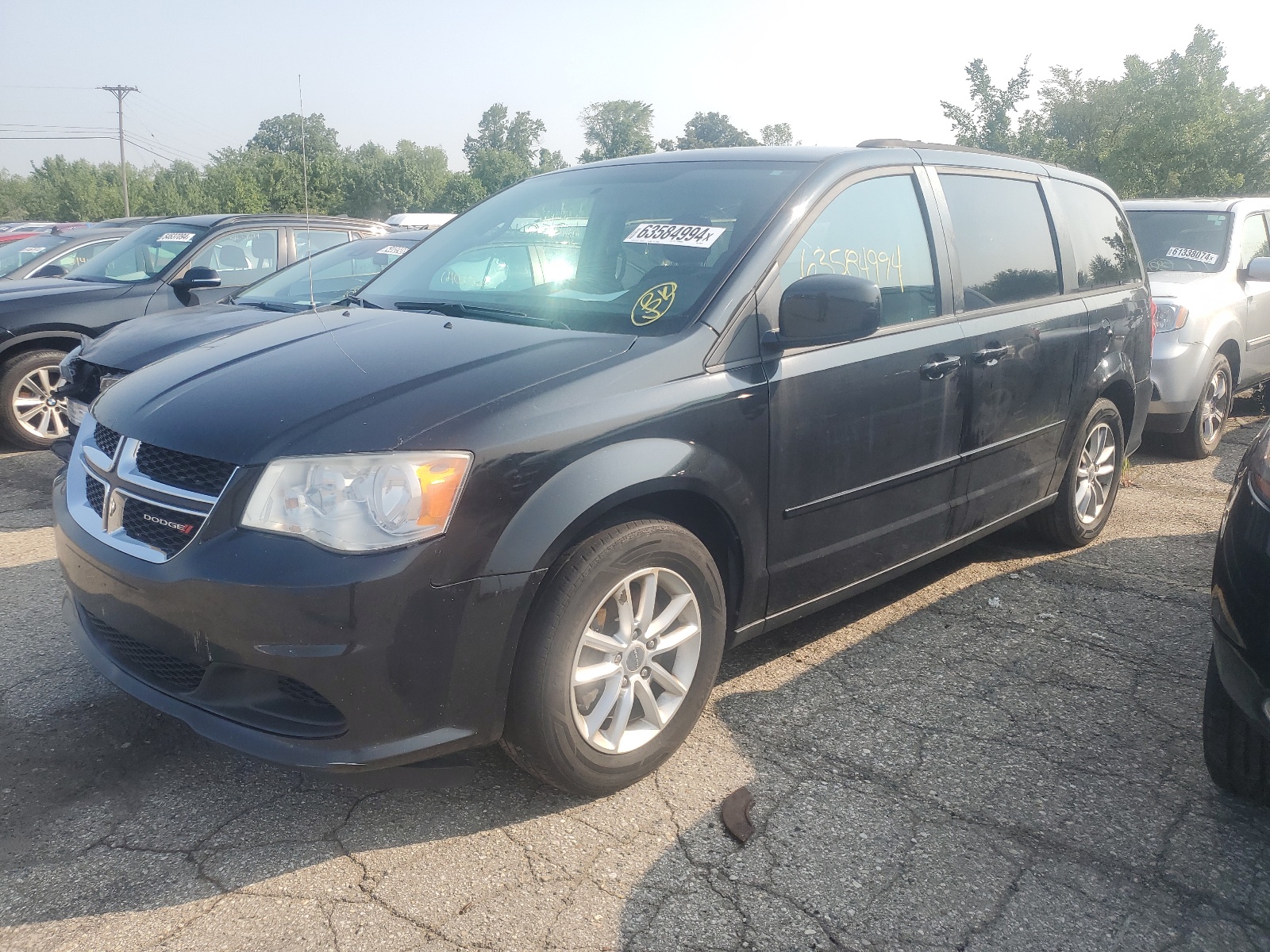 2014 Dodge Grand Caravan Sxt vin: 2C4RDGCG1ER120027