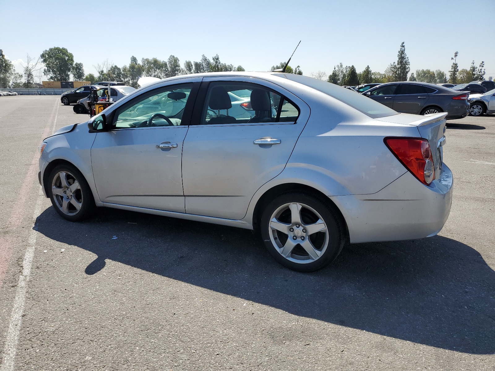 2014 Chevrolet Sonic Ltz vin: 1G1JE5SG5E4126134