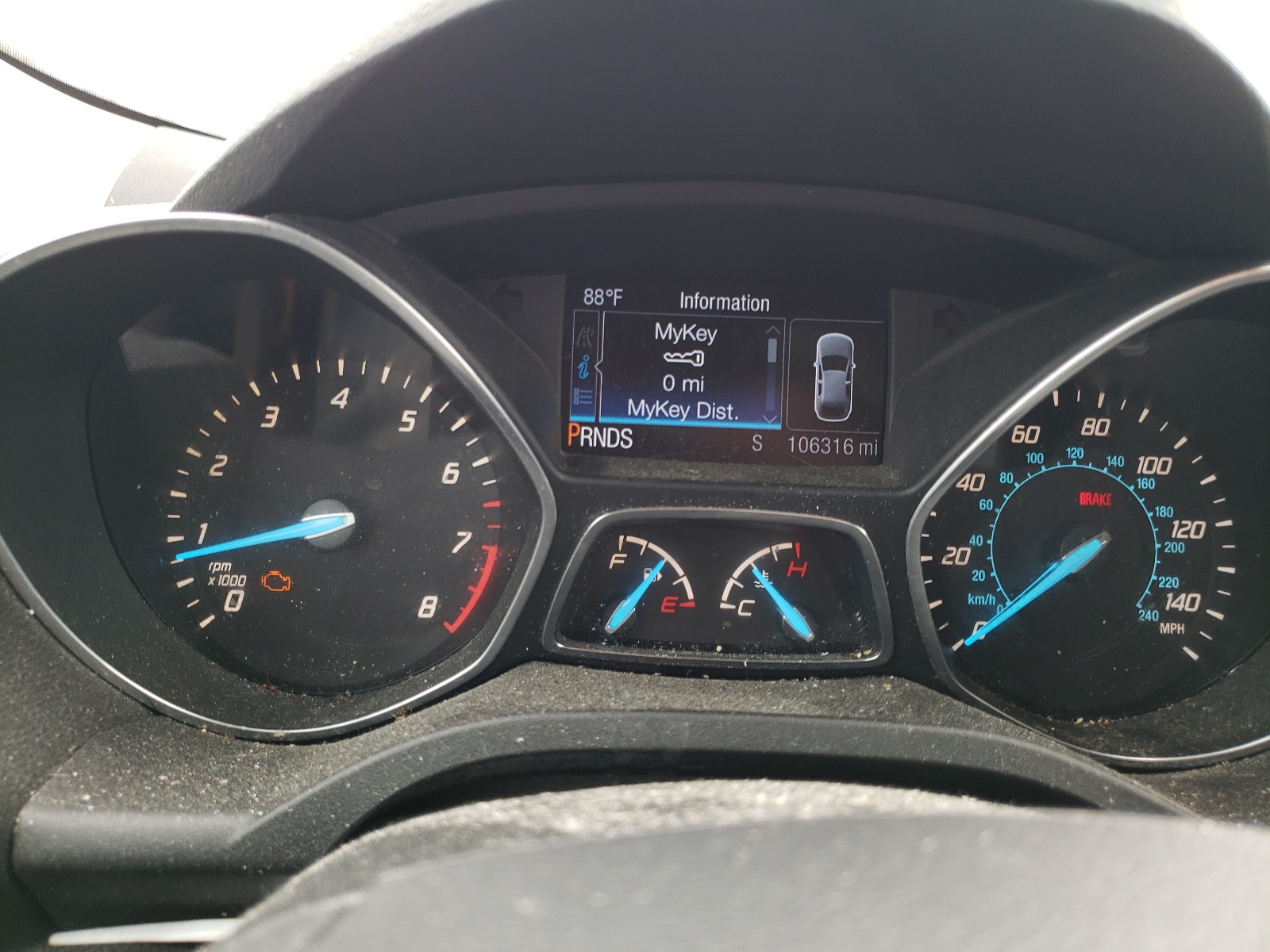 1FMCU0J97EUD36092 2014 Ford Escape Titanium