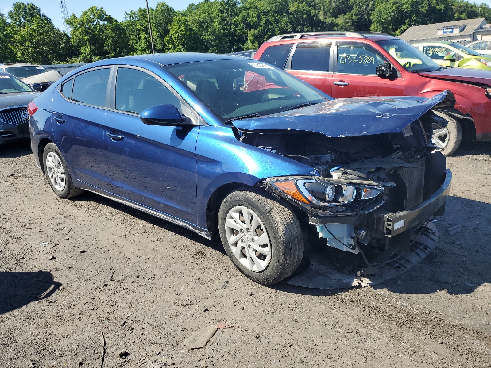 2018 Hyundai Elantra Se vin: 5NPD74LF5JH393549