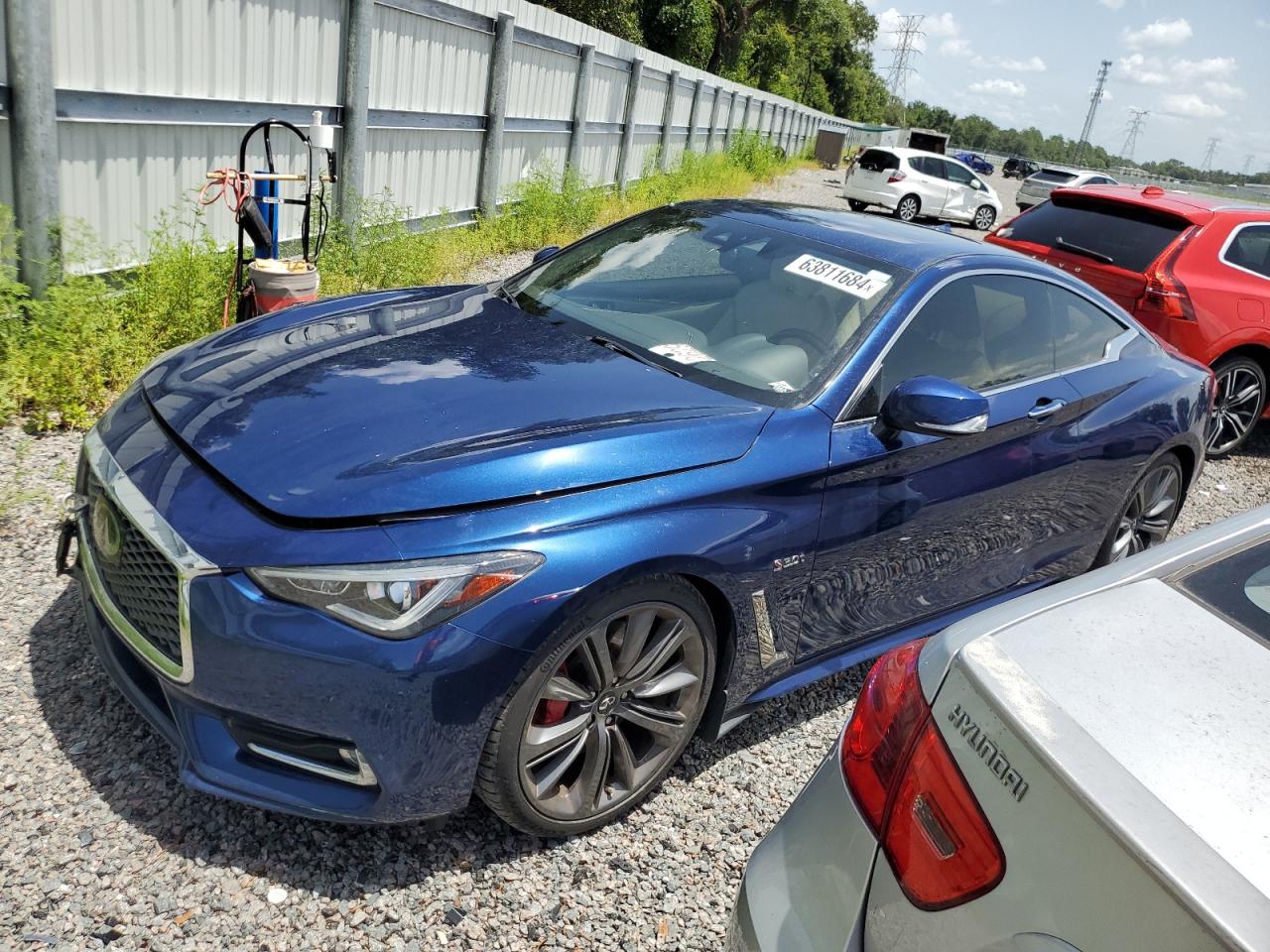 2018 Infiniti Q60 Red Sport 400 VIN: JN1FV7EKXJM531153 Lot: 63811684