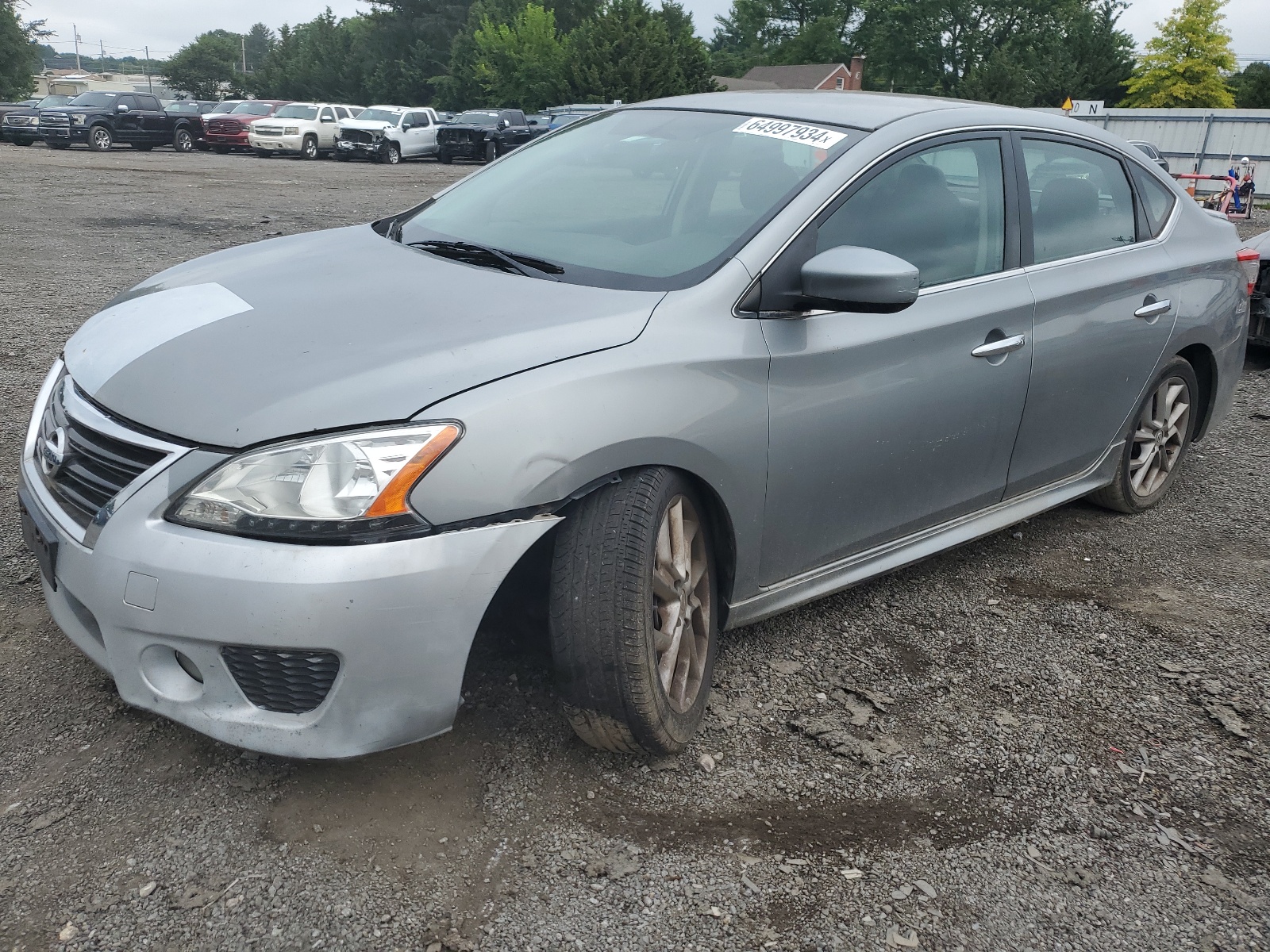 2013 Nissan Sentra S vin: 3N1AB7AP6DL731501